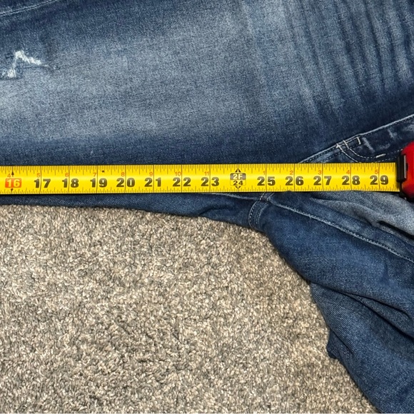 KanCan Royce Ankle Jeans Medium Wash Cuffed Ankle Women’s Size 9/28 - Picture 7 of 8